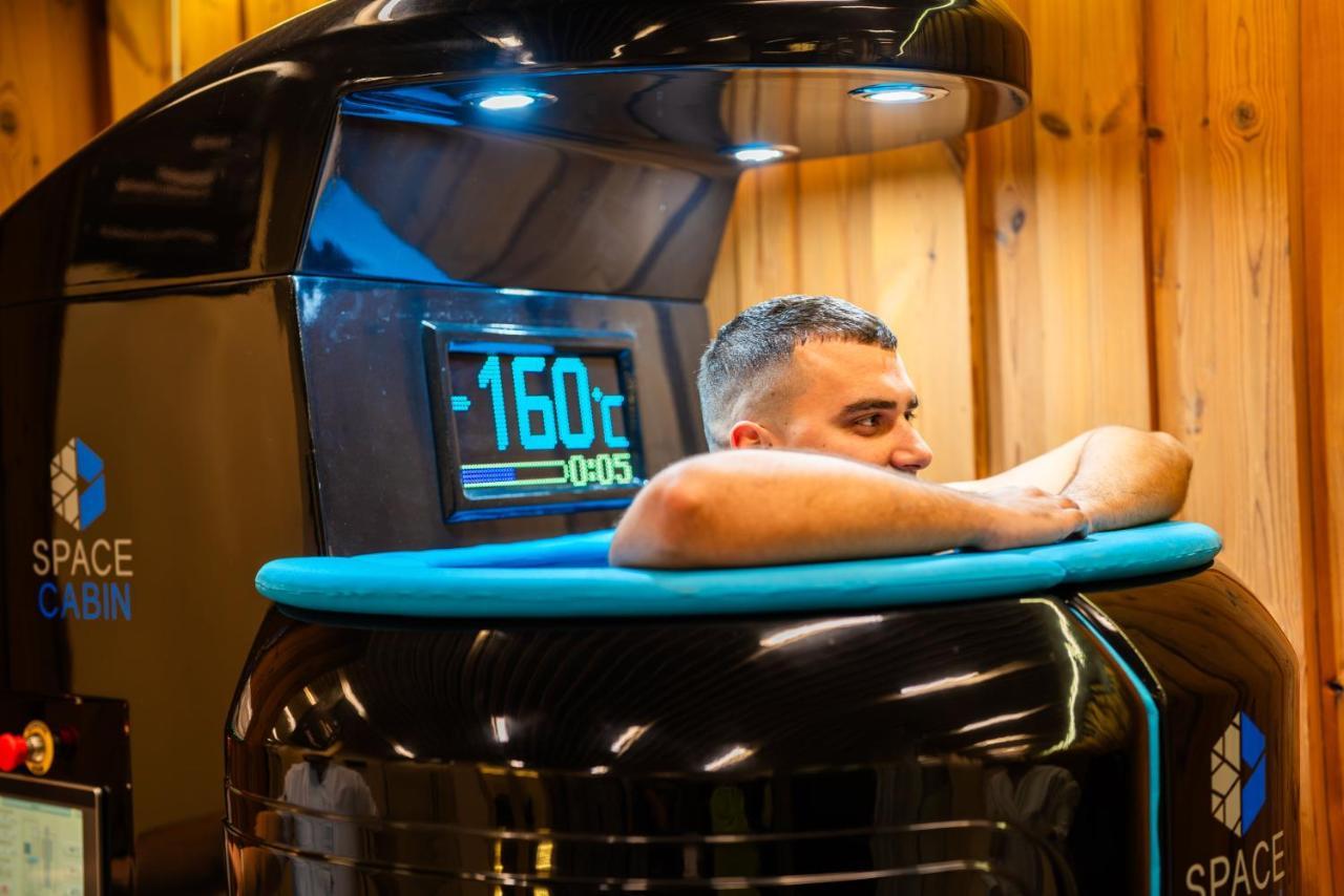 Lucky Bansko Aparthotel Spa & Relax Exterior foto Cryotherapy session