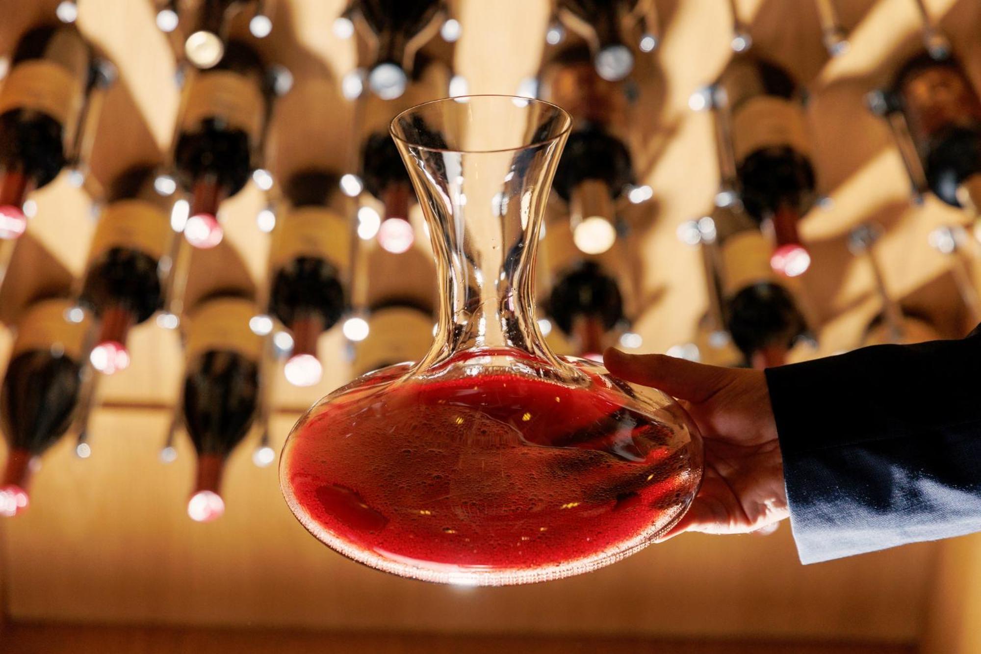 Lucky Bansko Aparthotel Spa & Relax Exterior foto A wine decanter