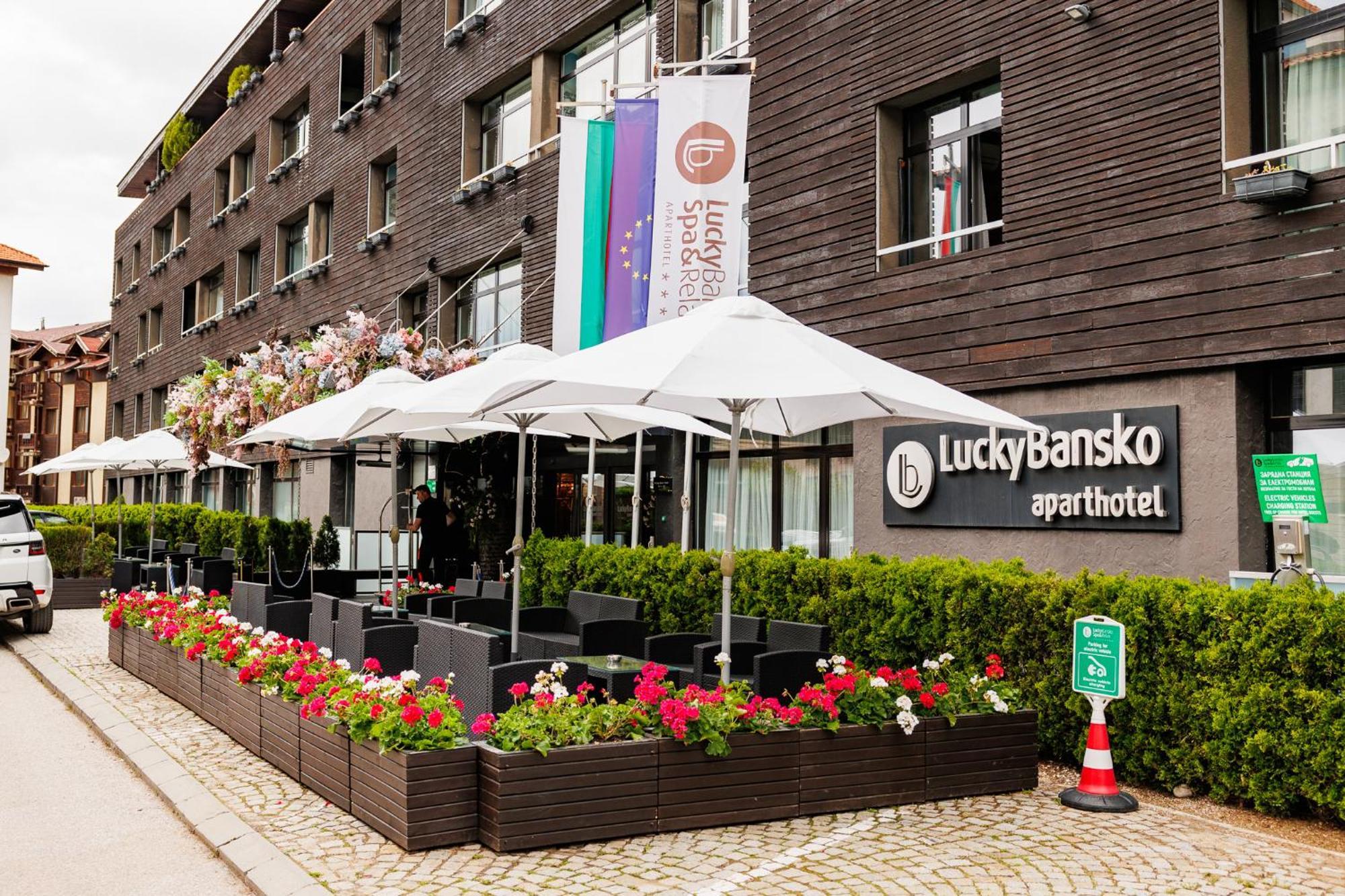 Lucky Bansko Aparthotel Spa & Relax Exterior foto LuckyBansko